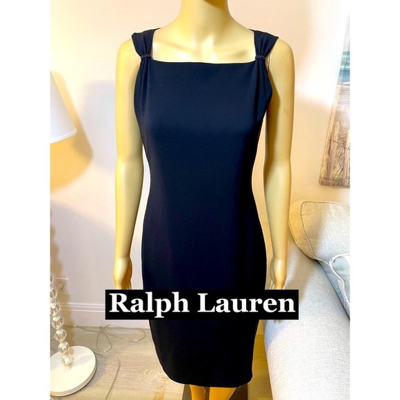 Ralph Lauren Dresses & Skirts - Ralph Lauren Square Neckline Beaded Straps Dress 4